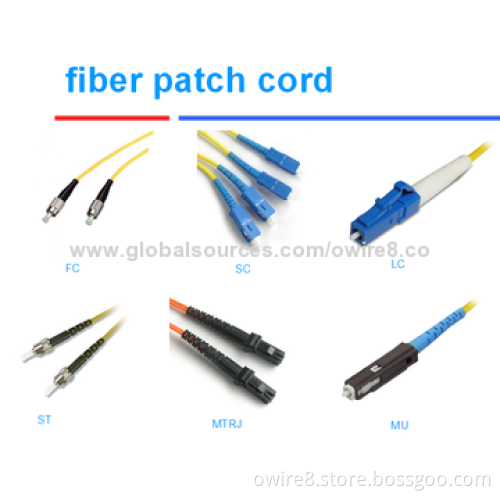 FC to LC/SC/ST Connectors MM Fiber Optic Patch CordNew